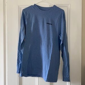 Blue Patagonia shirt
